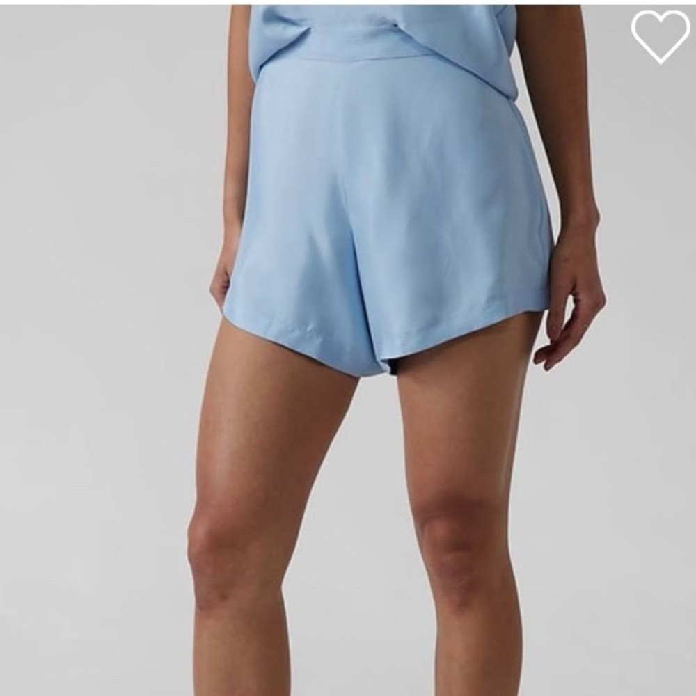 Athleta Calm Cool Sleep Short XS Blue